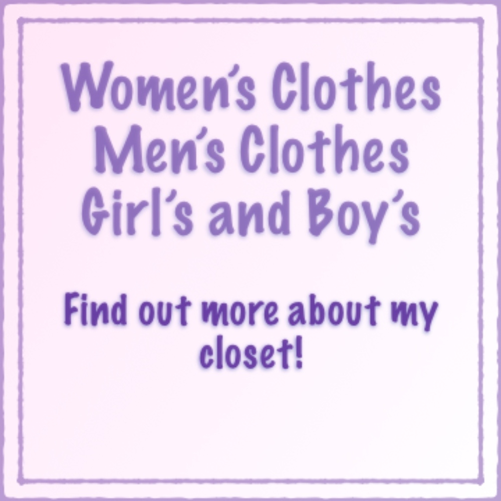 Find out more about my closet!